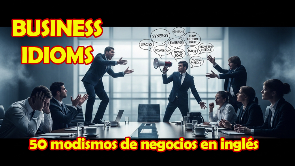 50 modismos de negocios en inglés más comunes
